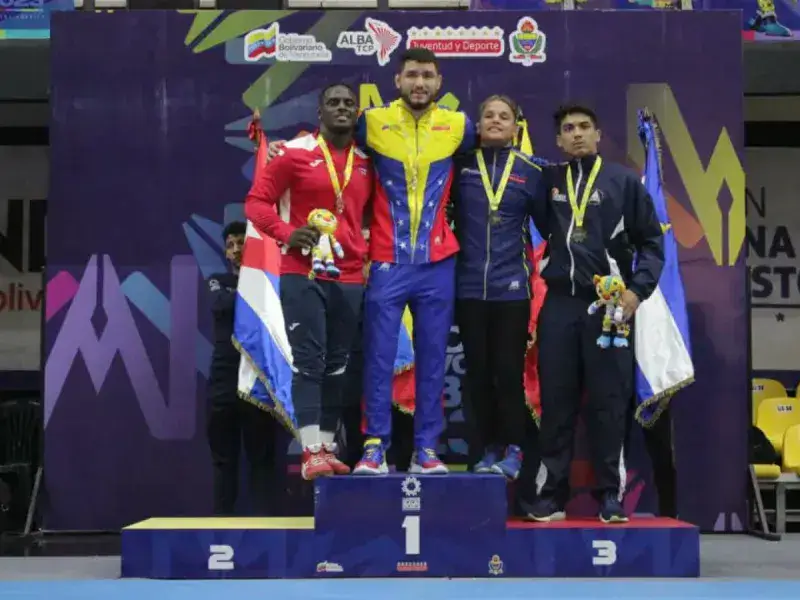Lucha se colgó 4 doradas en los Juegos del ALBA