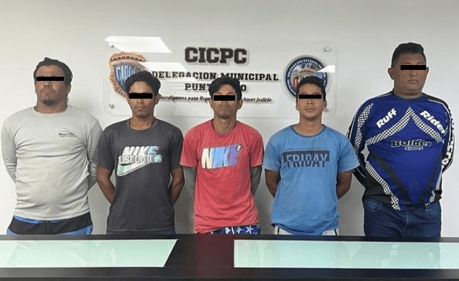 Capturan a cinco delincuentes por trata de personas en Falcón