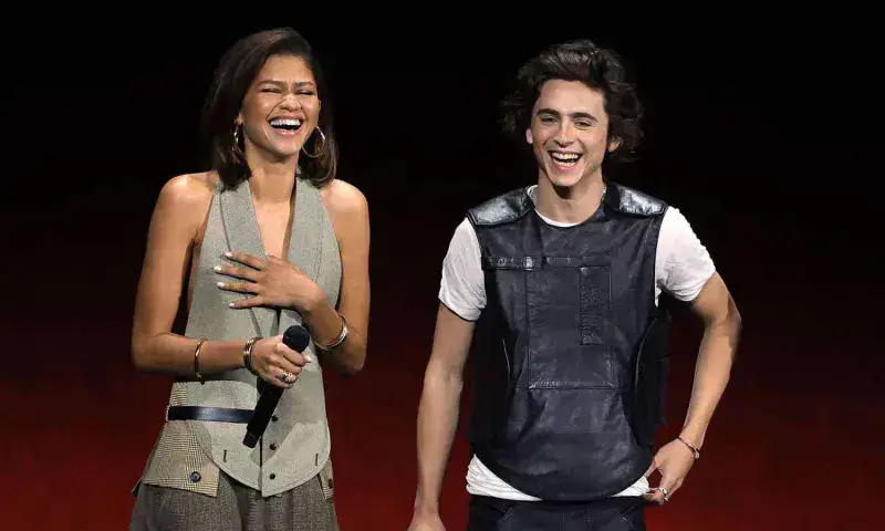Timothée Chalamet acapara miradas en la CinemaCon