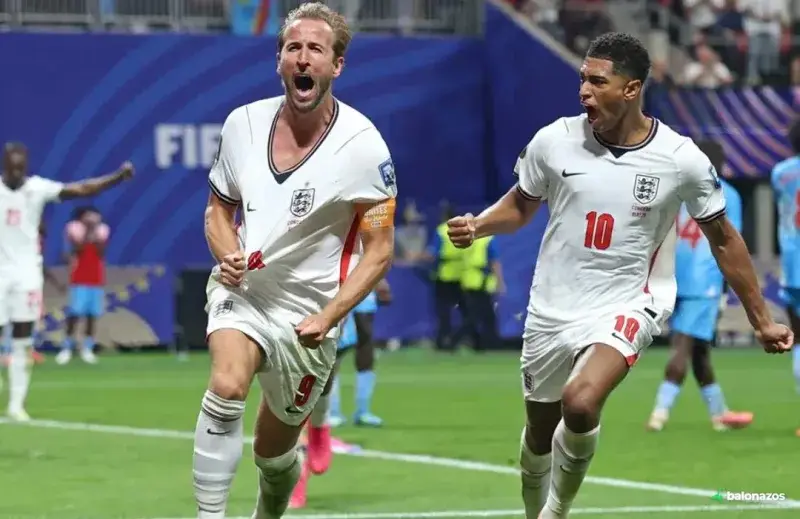 Kane rescata a Inglaterra con dos goles y la lleva a octavos tras sufrir ante Congo