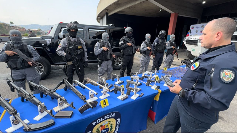 Detienen a 77 personas en operativos contra bandas criminales en Aragua