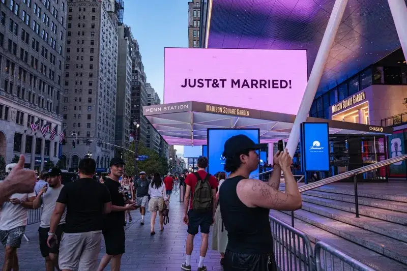 Taylor Swift desembolsó $160,000 en seguridad para su boda