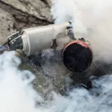 Dispersan a grupo de yukpas en la vía a Perijá con bombas lacrimógenas