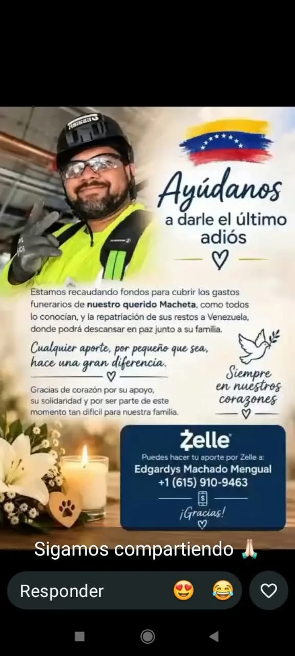 Familia pide ayuda para repatriar a zuliano muerto en EE. UU
