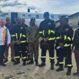 Equipo de Barbados instala hospital de campaña en Guarenas