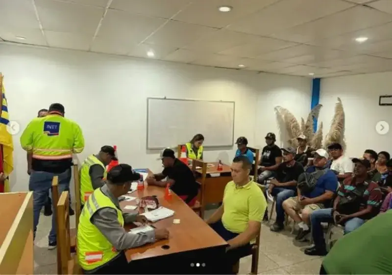 INTT despliega operativos móviles de trámites vehiculares