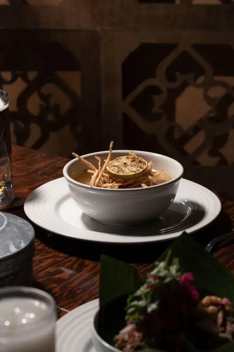 Delicious Mexican Sopa Azteca served in an authentic setting with a warm, inviting atmosphere.