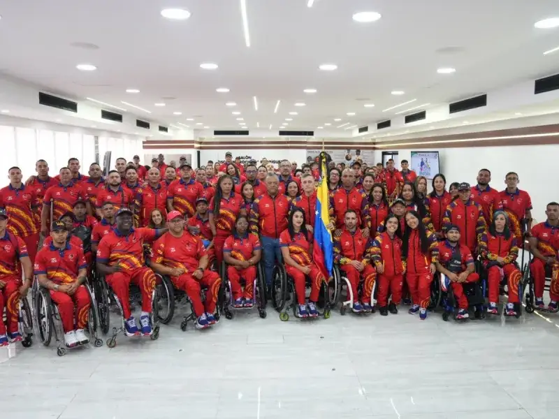 Venezuela abanderó a 122 paratletas rumbo a Valledupar 2026