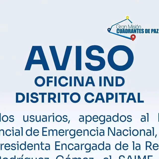 Publicación de Instagram de Red Social Saime