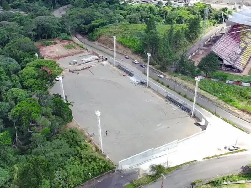 Avanzan obras del nuevo centro formativo del Deportivo Táchira
