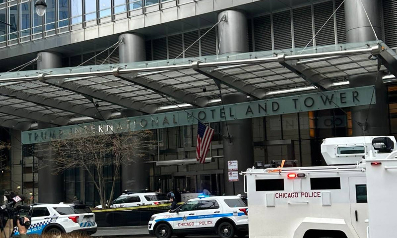 Se registra mujer armada con un rifle dentro del hotel Trump Tower