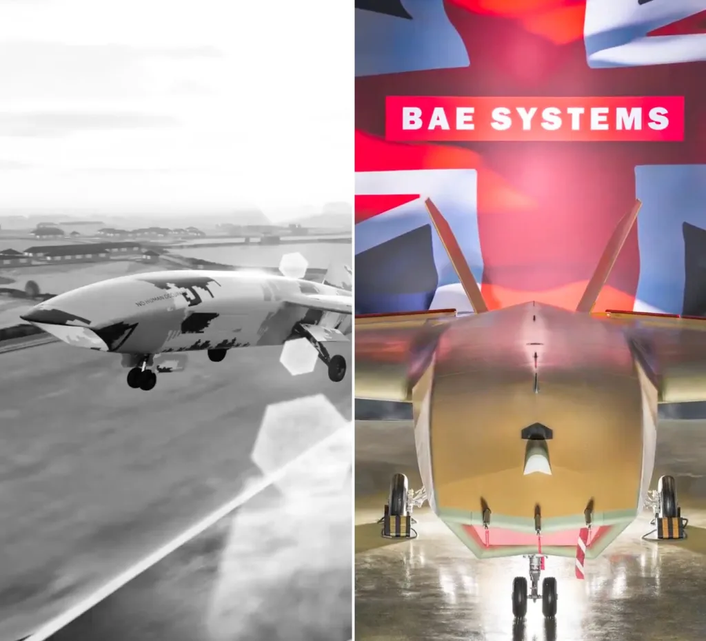 BAE Systems presenta prototipo de caza sin piloto para el Reino Unido