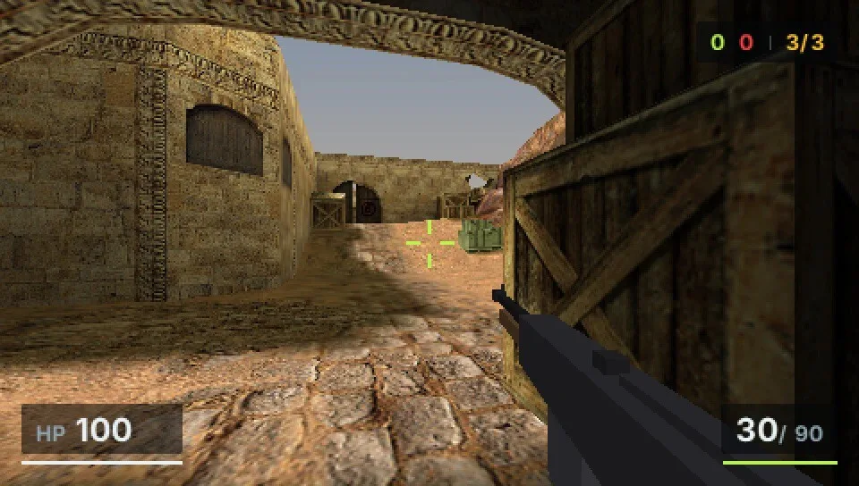 Un proyecto revive Counter-Strike en la PSP con 60 FPS