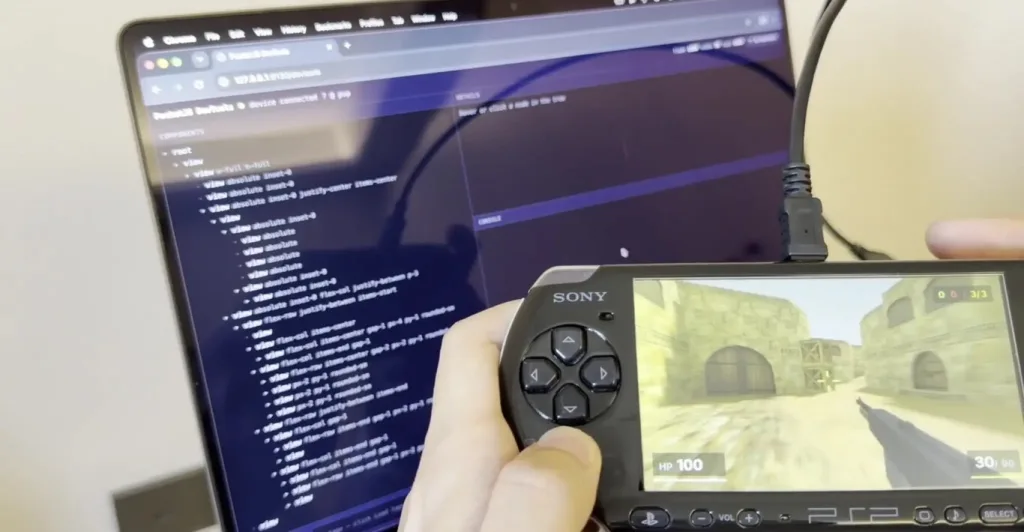 Un proyecto revive Counter-Strike en la PSP con 60 FPS