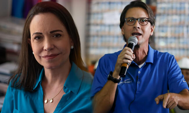 Aseveran que es falsa la alianza entre María Corina y Lorenzo Mendoza