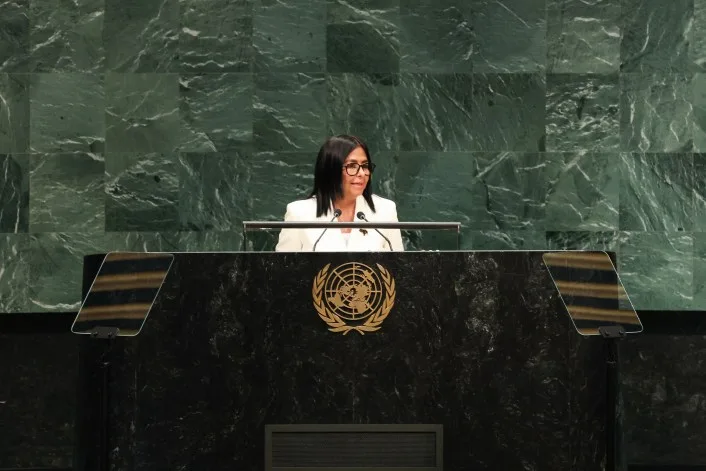Delcy Rodríguez ratifica ante la ONU que habrá comicios en Venezuela