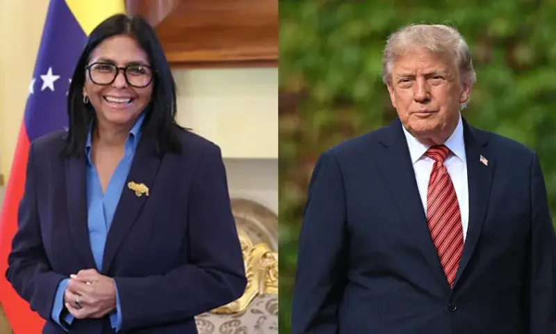 Trump y Delcy Rodríguez sostendrán reunión en la ONU