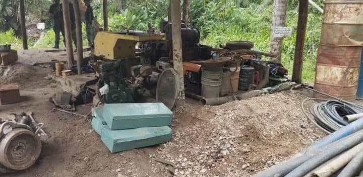Desmantelan campamento de minería ilegal en Carabobo