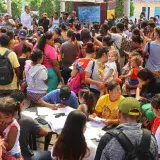 Migrantes al sur de México alistan salida en caravana en esta Navidad