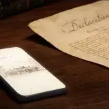 Google imagina a los padres fundadores usando IA para redactar la Independencia