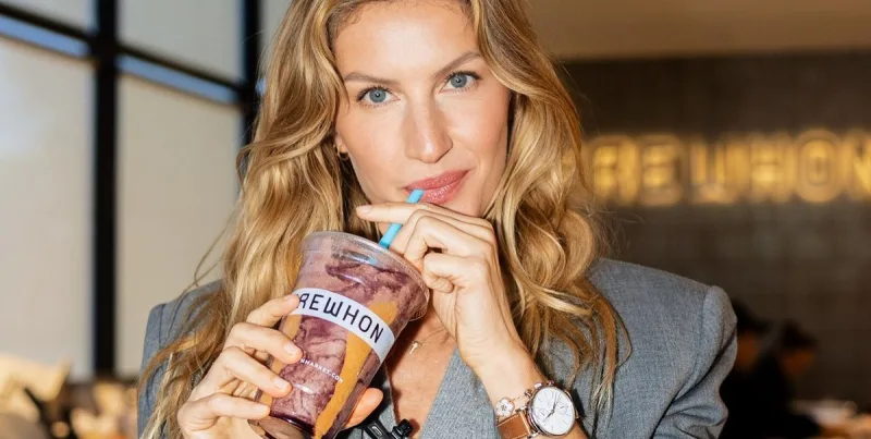 Supermodel Gisele Bündchen Just Launched the Next Viral Erewhon Smoothie
