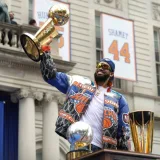 Knicks celebran su campeonato con desfile en Nueva York