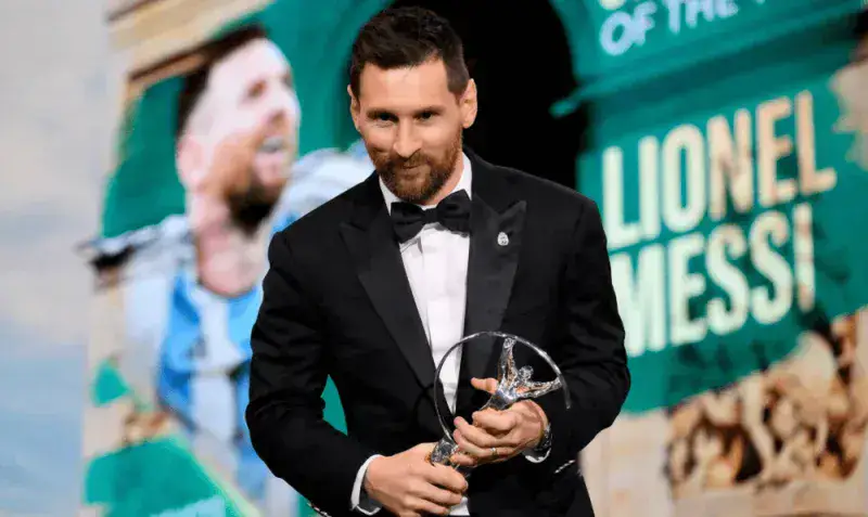 Messi gana el Premio Laureus a mejor deportista masculino de 2022