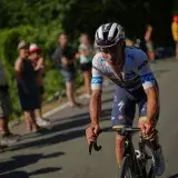 Evenepoel manda en la crono y recorta 28 segundos a Pogačar