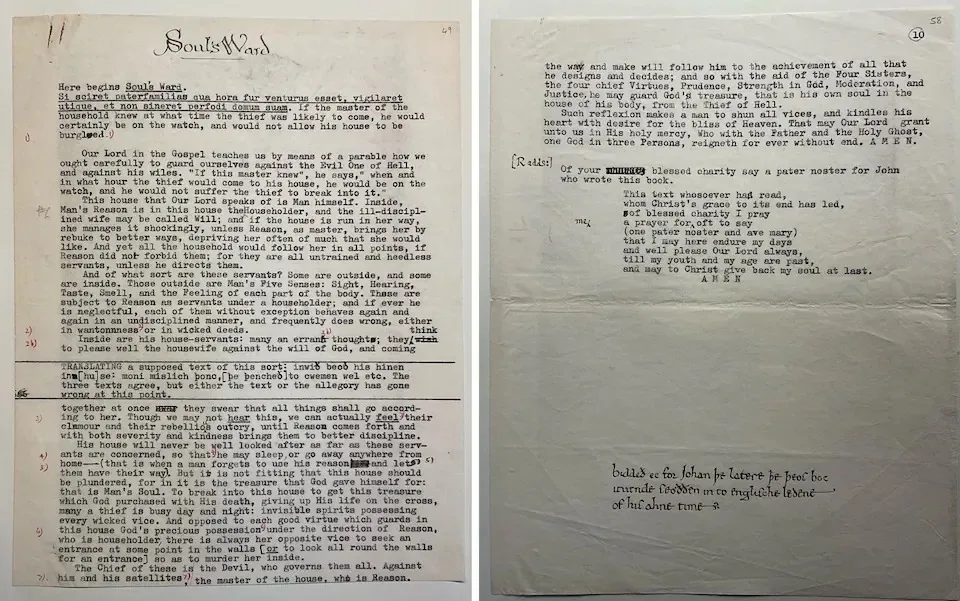 Hallan en Oxford una traducción desconocida de Tolkien