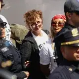 Susan Sarandon arrestada en protesta contra Netanyahu en Nueva York