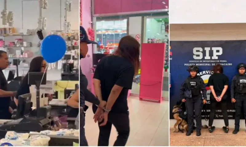 Arrestan a mujer tras protagonizar pelea en tienda de Maracaibo