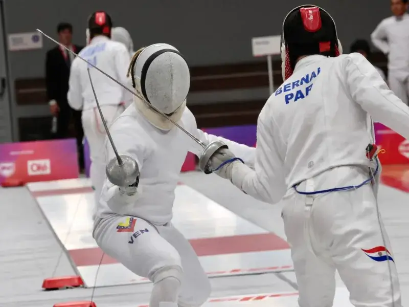 Esgrima venezolana cosecha plata y bronce en Santa Fe 2026