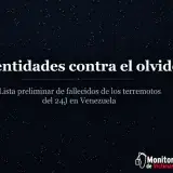 Memorial reúne 1.055 nombres de víctimas de los sismos del 24J