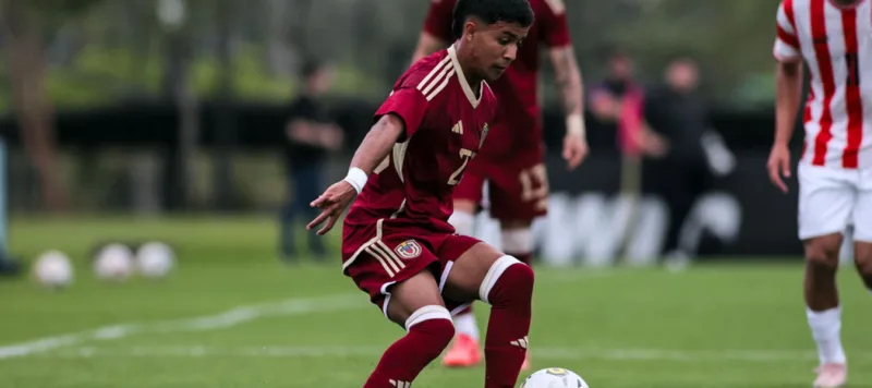 La Vinotinto sub-20 perdió el primer amistoso ante Paraguay