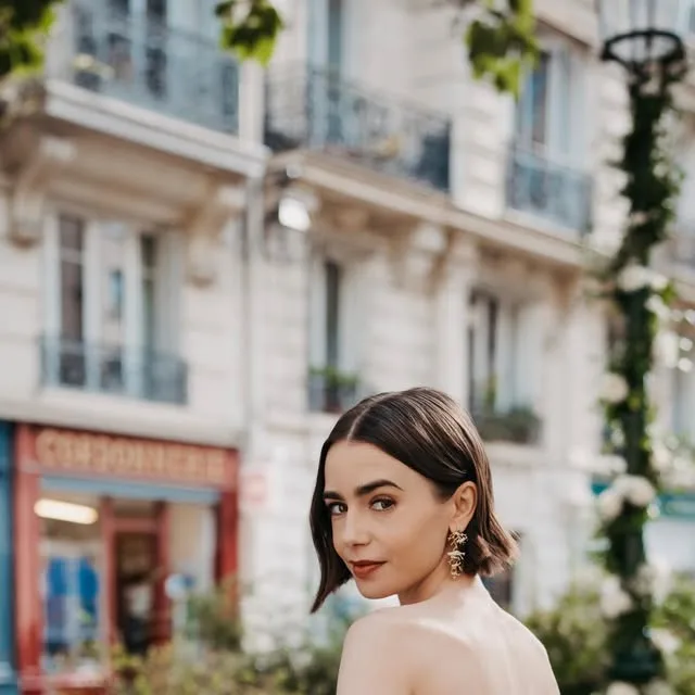 Publicación de Instagram de Lily Collins