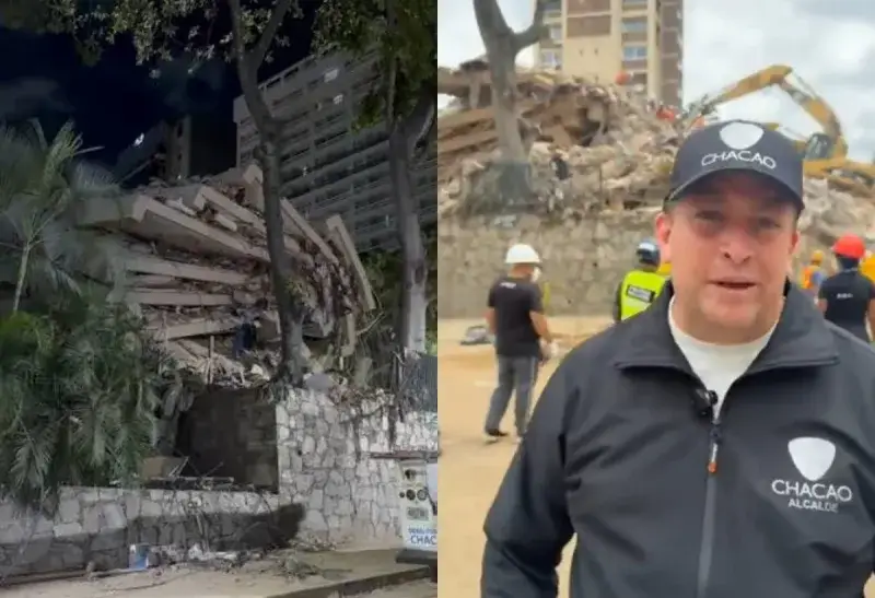 El derrumbe del edificio Petunia revela la fragilidad de Caracas ante los sismos