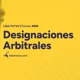 Liga FutVe 2 definió árbitros para la fecha 20
