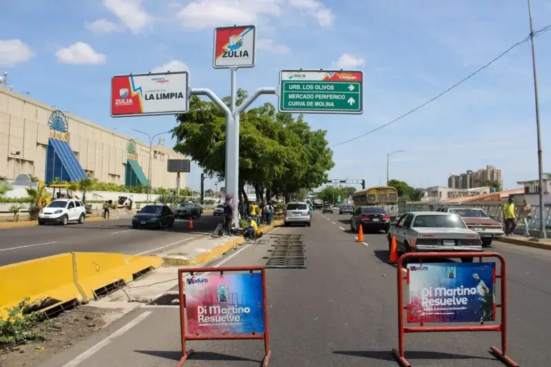 Maracaibo cerrará parcialmente La Limpia para instalar paso peatonal