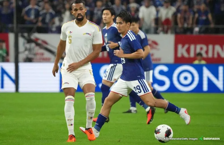 La Vinotinto cae 2-1 ante Japón en amistoso disputado en Hiroshima