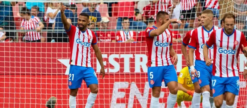 Yangel Herrera aportó un gol en el triunfo del Girona