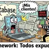 Framework avisa a todos sus clientes por fuga de datos