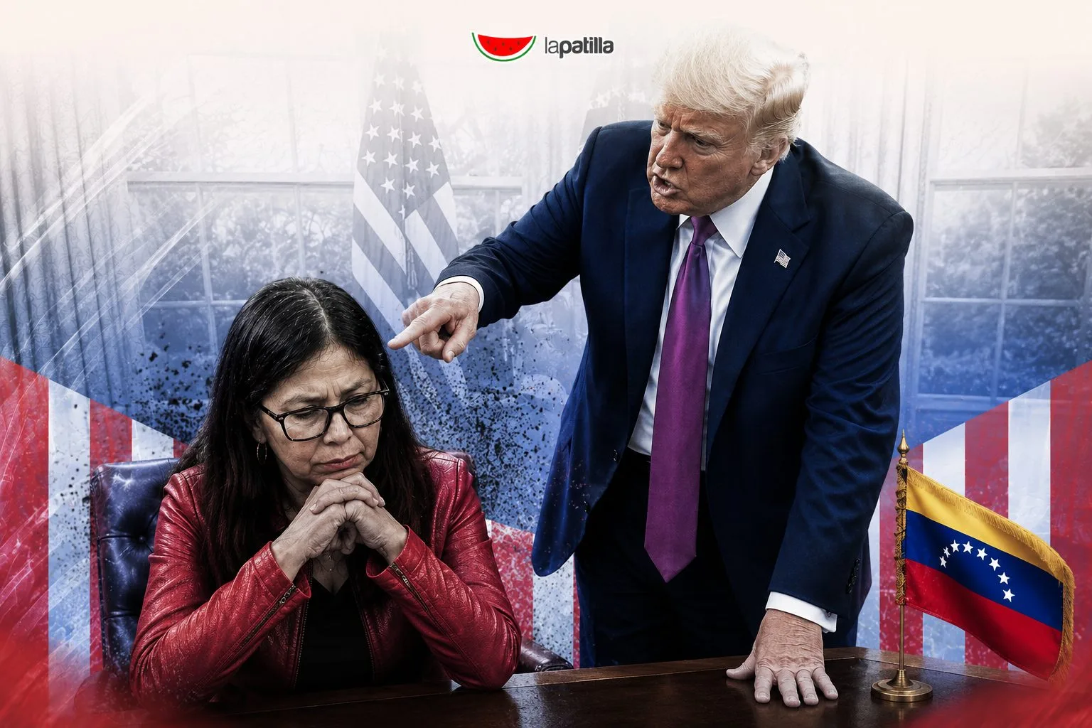 Trump usa a Machado como presión sobre Delcy Rodríguez