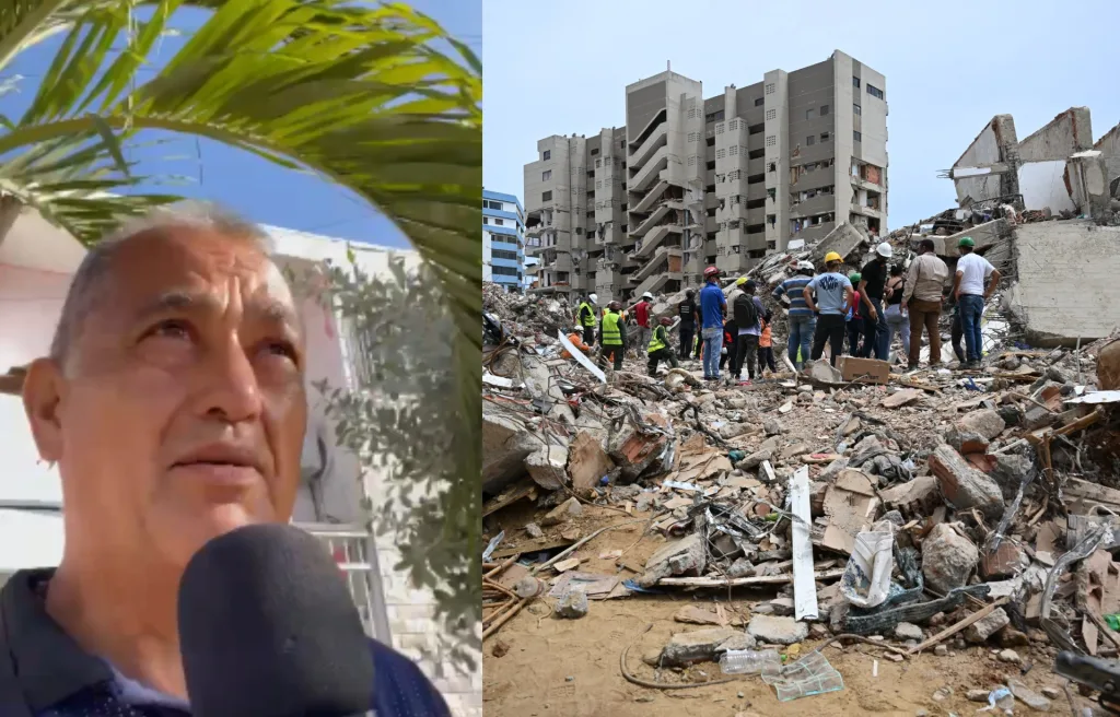 Luis López recorre La Guaira tras el sismo y denuncia daños en más del 60% de las estructuras