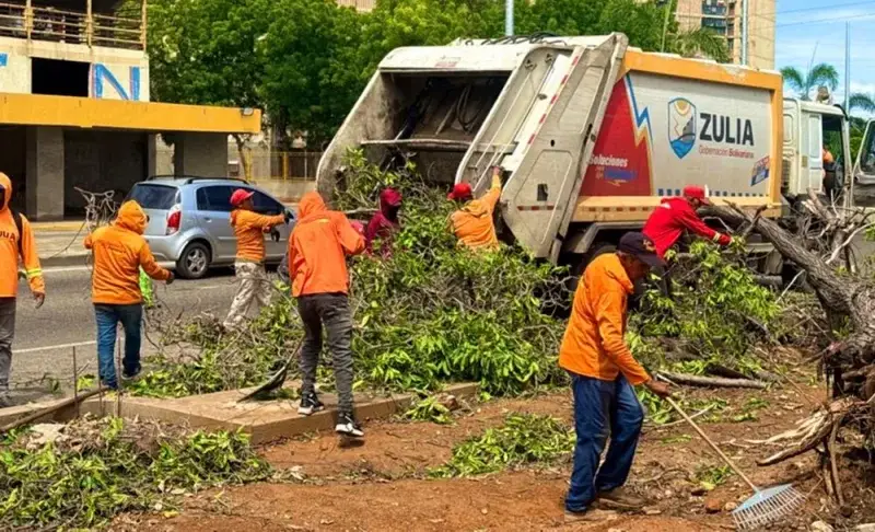 Más de 380 brigadistas siguen activos en Zulia tras la tormenta