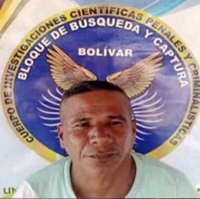 
				Capturado un hombre con 19 solicitudes en el estado Bolívar			