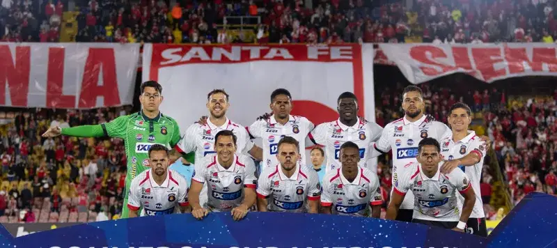 Caracas FC sufrió derrota en Bogotá ante Santa Fe en la Sudamericana