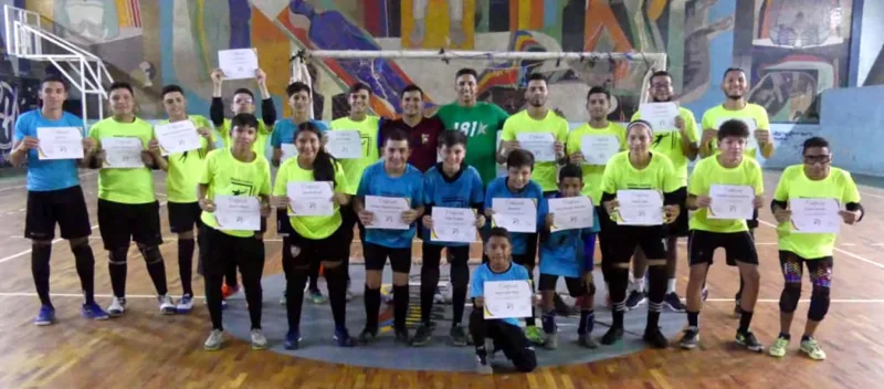 Los porteros del futsal tuvieron su campus en la capital
