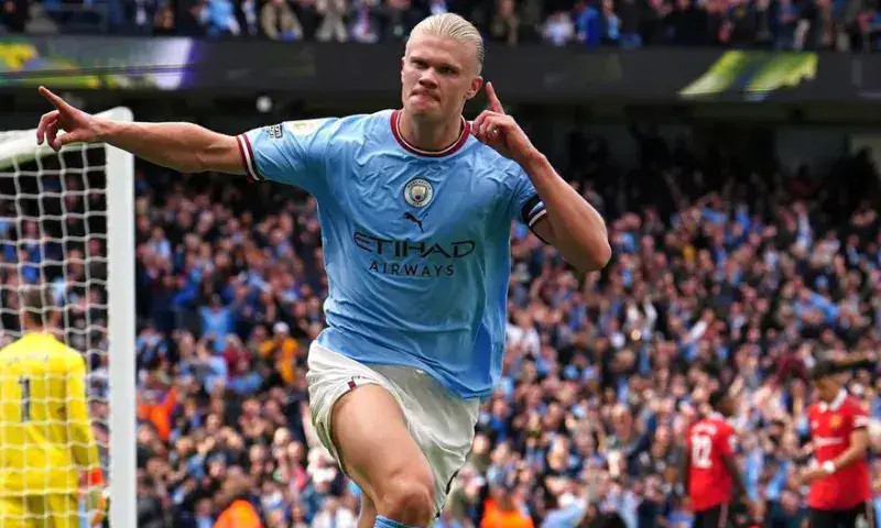 Récords de Haaland dan 41,1 millones al City en la Champions