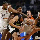 Real Madrid y Partizan protagonizan brutal pelea