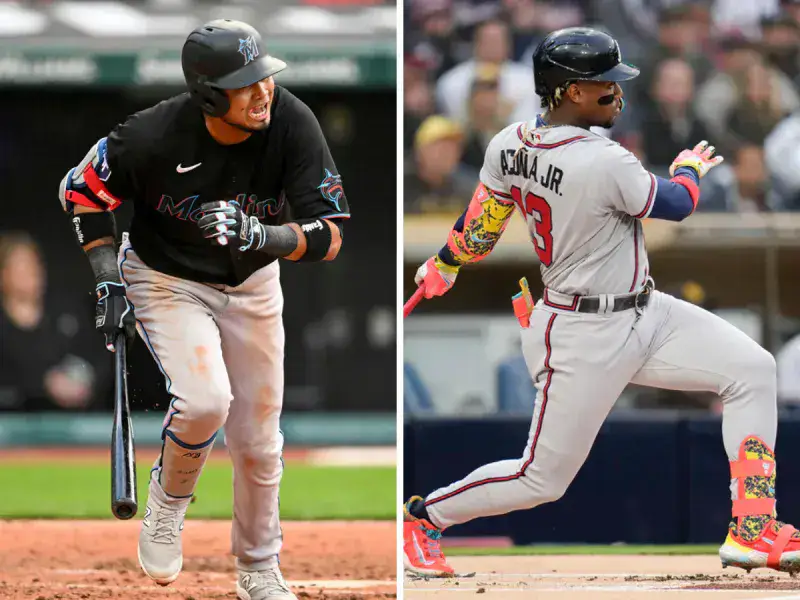 Arráez y Acuña en el todos estrellas de abril